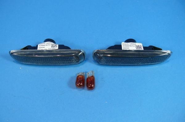 Side indicator black fit for BMW 3er E46 Sedan Touring Compact Coupe Convertible