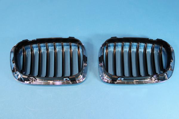 Chromniere im 330ci Look passend für BMW 3er E46 Coupe / Cabrio bis 02/03