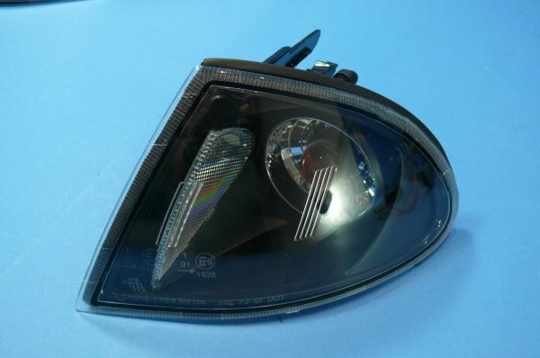 H7/H7 Headlights black with angeleyes fit for BMW 3er E46 Sedan/Touring 98 - 08/01