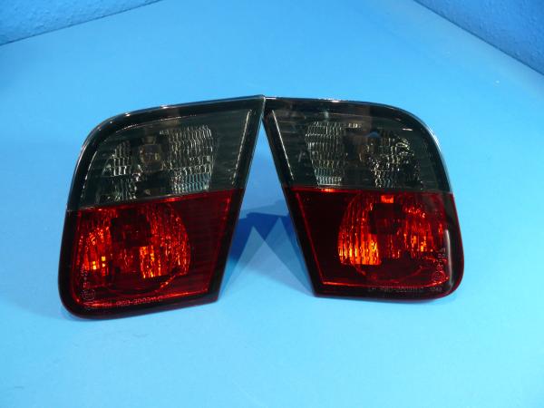 Rückleuchten rot/schwarz Facelift-Optik 4tlg. passend für BMW 3er E46 Limousine bis 09/01