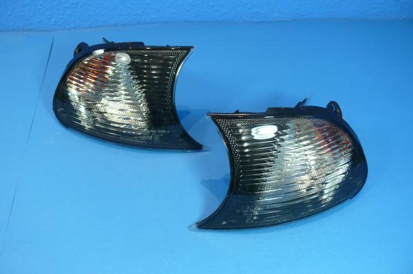 Blinker schwarz passend für BMW 3er E46 Coupe/Cabrio Bj. 99 - 09/01