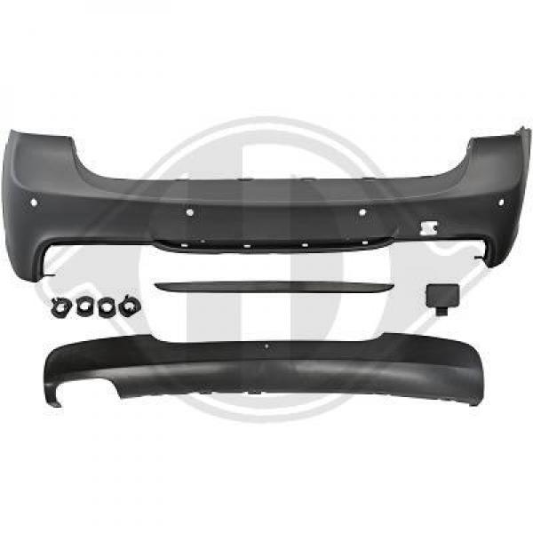 Designstoßstange hinten pasend für BMW 3er E91 Touring Bj. 05-08 mit PDC