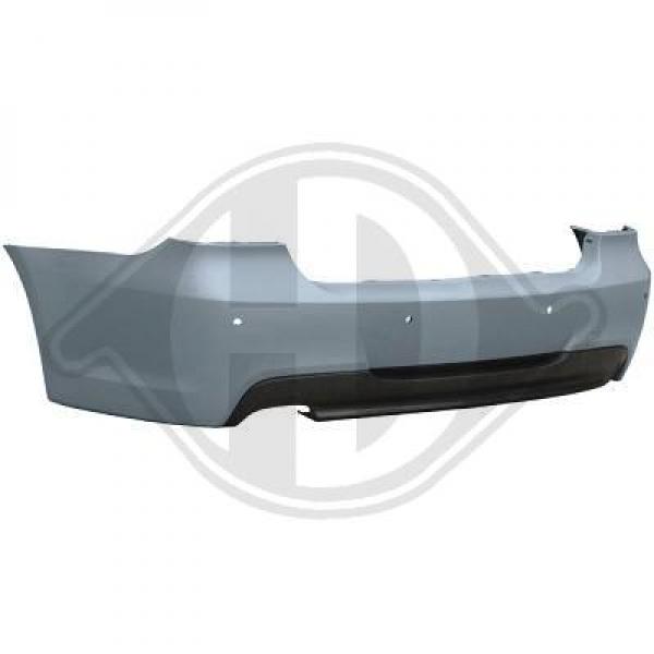 Designstoßstange hinten passend für BMW 3er E90 Limousine 2005 - 2011 mit PDC