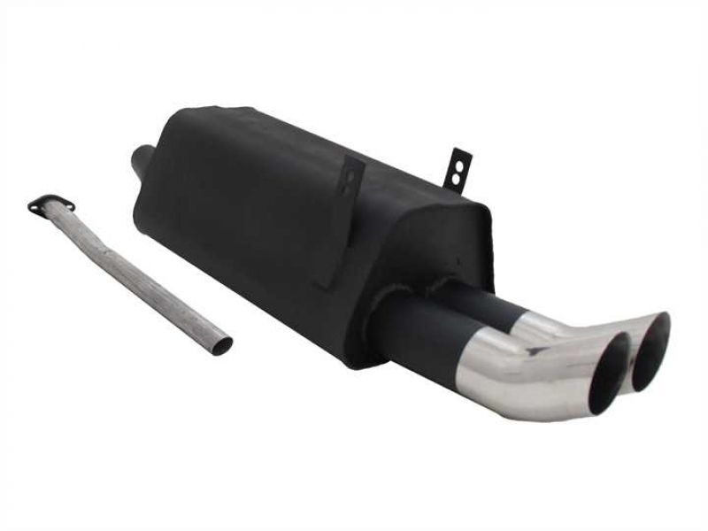 NOVUS Sportauspuff 2x76mm passend für BMW 3er E36 320i/323i DTM