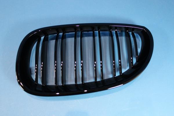 Shadow-Line Niere Doppelspeiche schwarz glänzend passend für BMW 5er E60/E61 Limousine/Touring