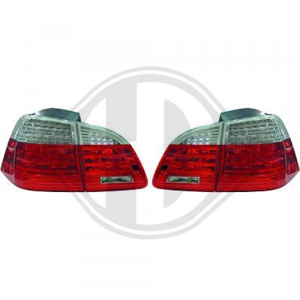 LED Rückleuchten ROT/WEIß passend für BMW 5er E61 Touring Bj. 2003 - 2007
