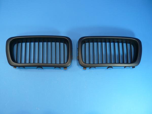 Shadowline Nieren SCHWARZ passend für BMW 7er E38