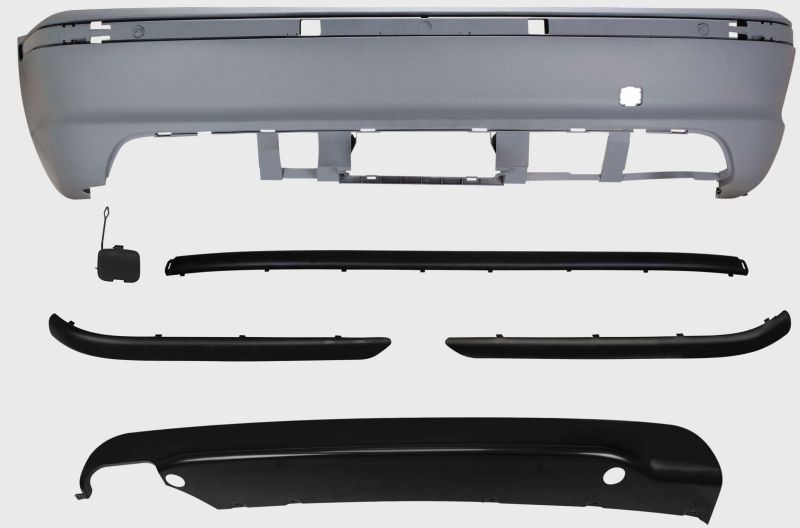 Sport Stoßstange hinten passend für BMW 3er E46 Limousine mit PDC