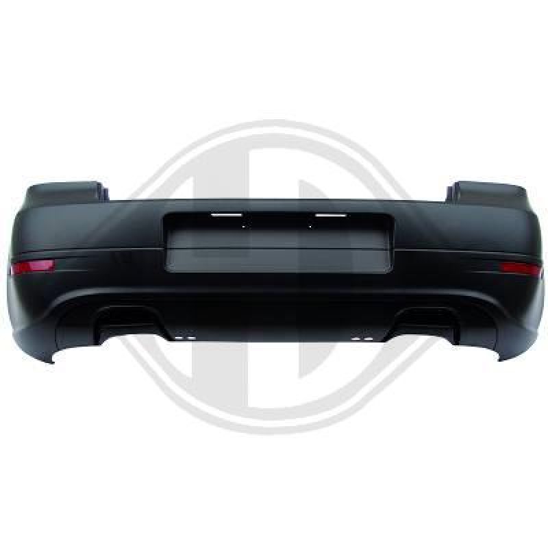 Stoßstange hinten Rennsport Design passend für VW Golf 4 inkl. Gitter