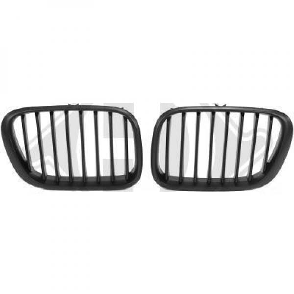 Shadow-Line Kidney black fit for BMW X5 E53 Bj. 09/99 - 10/03