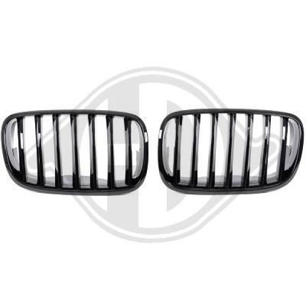 Grille black shiny fit for BMW 5er E70 / X6 E71