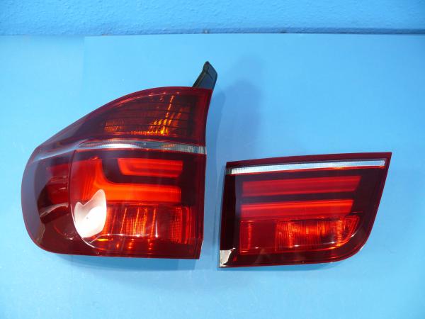 LED Rückleuchten klarglas rot/weiß passend für BMW X5 E70 ab 2007 - 2010