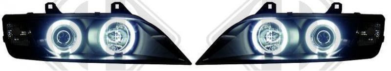Headlights BMW Z3 95-99 2 CCFL Angeleyes black