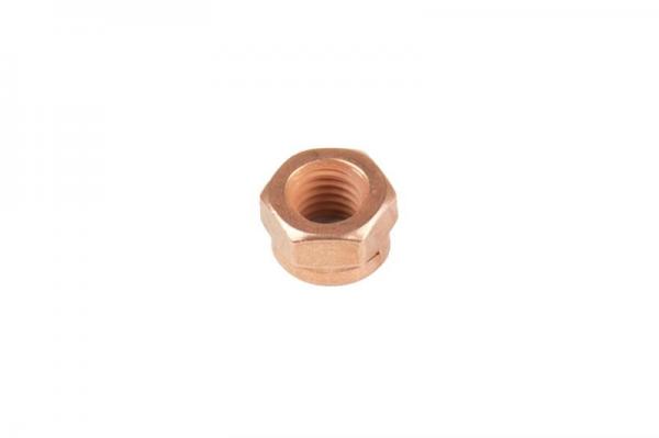 Sechskantmutter mit Flansch M8 Kupfer BMW E24 E28 E30 E34 M1