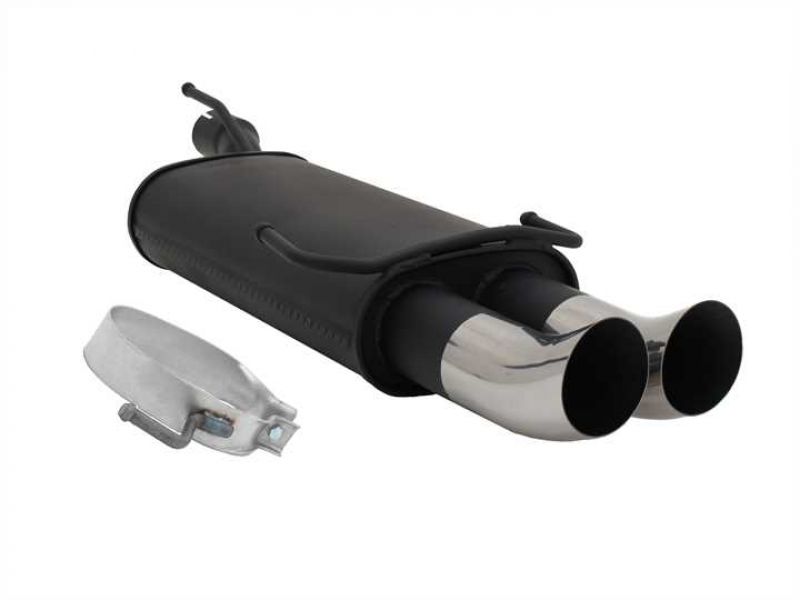 NOVUS Rear silencer with 2x 76mm DTM Opel Astra F Kadett E