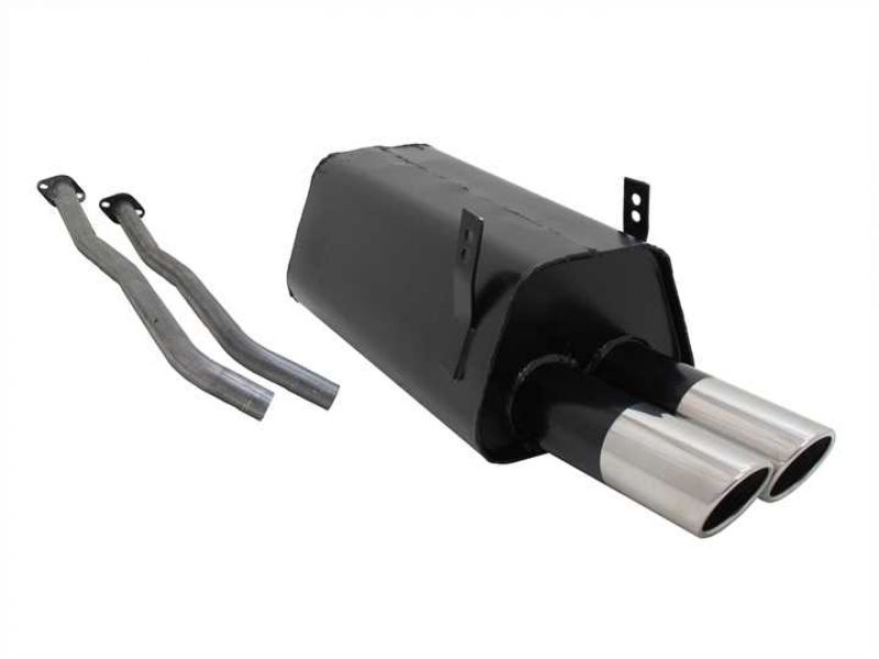 NOVUS Sportauspuff passend für BMW 3er E36 325i 2x76mm SR-Design