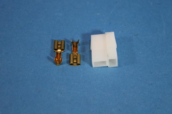 Plug housing 2-pin BMW E34 E36 E39 E46 E53 E60 E61 E63 E64 E81 E82 E83 E84 E87 E88 E89 E90 E91 E92 E93