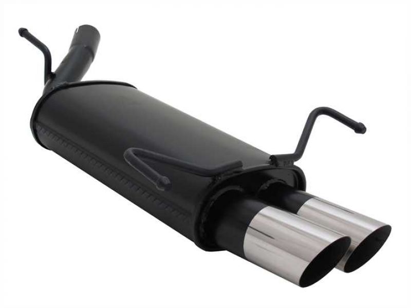 NOVUS Sportauspuff passend für Opel Corsa C 2x76 MS-Design