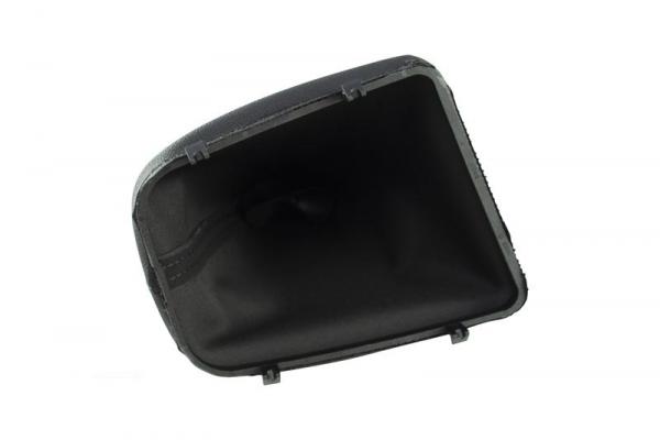 Schalthebelabdeckung Kunstleder SCHWARZ BMW 3er E46 alle