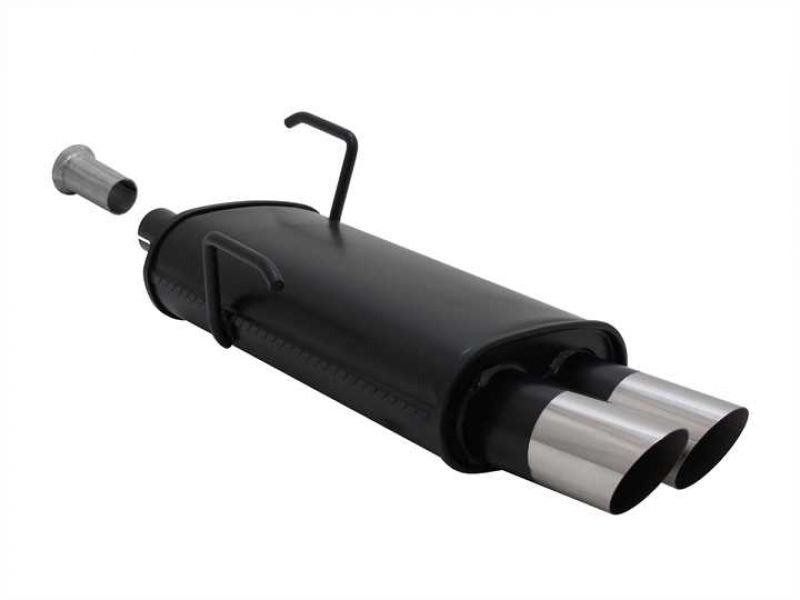NOVUS SPORT EXHAUST PEUGEOT 206 GROUP N 2x76 MS-DESIGN