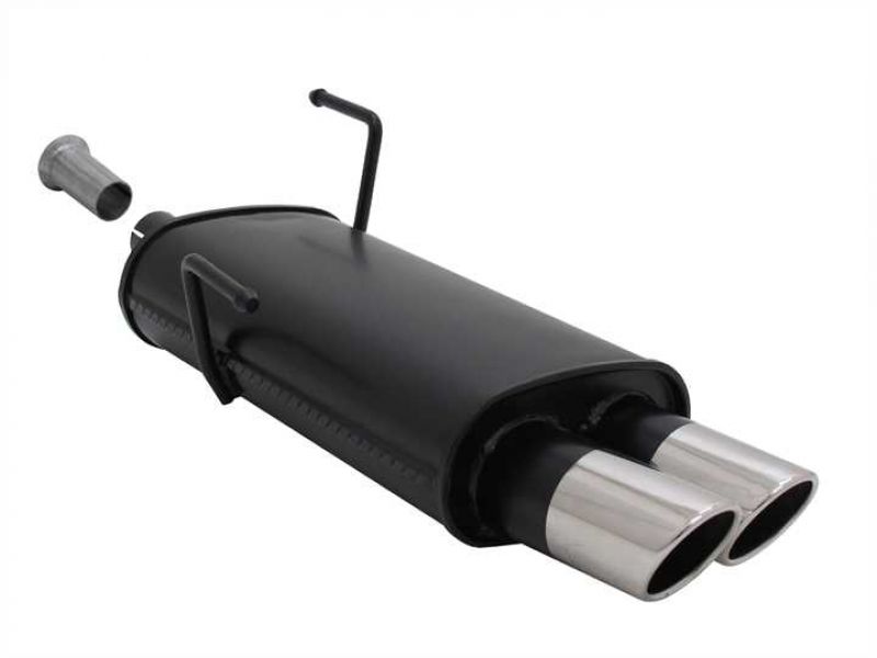 NOVUS SPORT EXHAUST PEUGEOT 206 GROUP N 2x76 SR-DESIGN