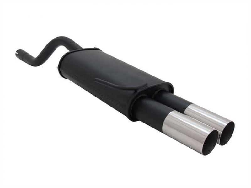 NOVUS SPORT EXHAUST Renault Clio II (BB0/CB0) 2x76mm RL-Design
