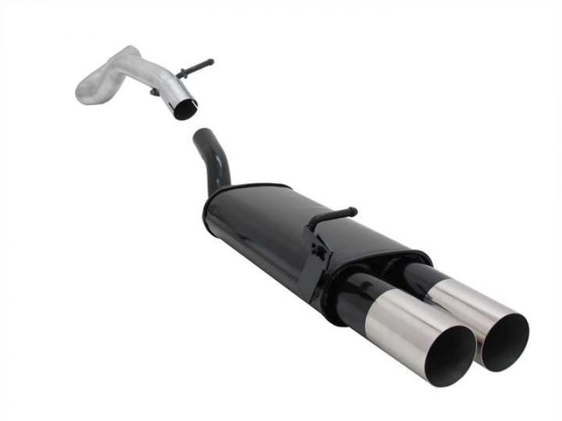 NOVUS SPORTAUSPUFF AUDI A3 SEAT LEON VW 2x90 RL-DESIGN