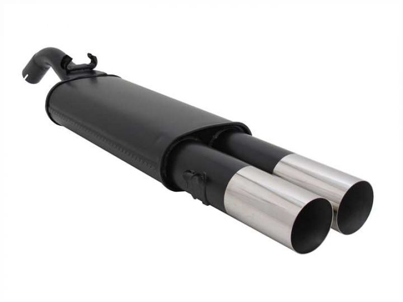 Novus Sportauspuff VW GOLF 2 19E Gruppe N 2x90 RL-Design