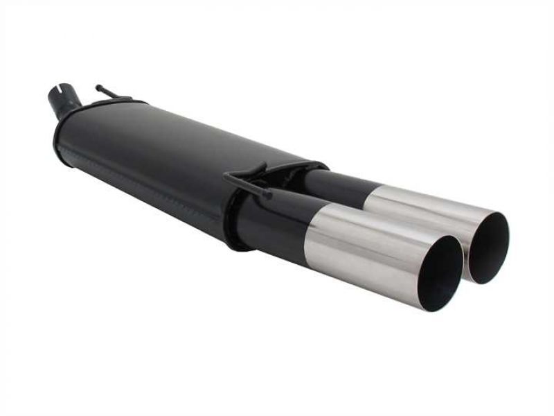 Novus Sportauspuff VW Golf 3 und 4 Cabrio Gruppe N 2x90 RL DESIG