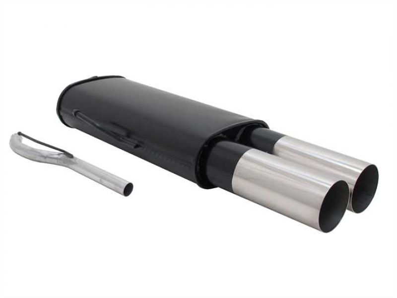 NOVUS SPORTEXHAUST VW PASSAT 35i GROUP N 2x90mm RL Design