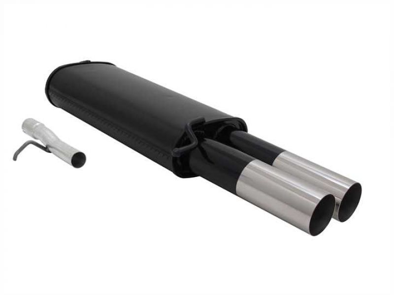 NOVUS SPORT EXHAUST VW PASSAT 3B/3BG GRUPPE N 2x76mm RL Design