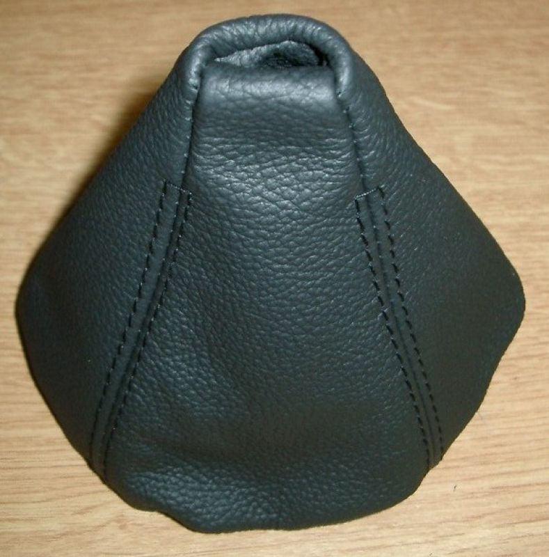 Schaltmanschette Leder schwarz Mercedes W202