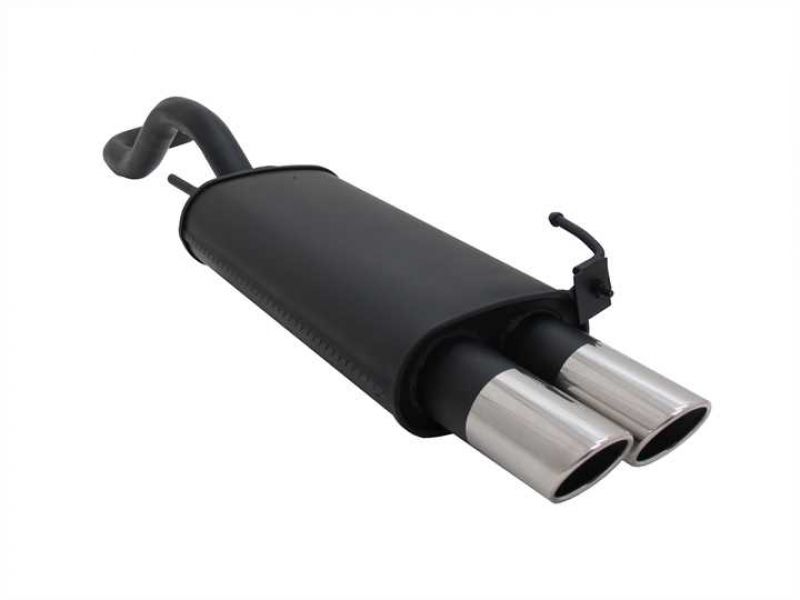 NOVUS SPORT EXHAUST VW POLO 4 6N/6N2 GRUPPE N 2x76 SR-Design