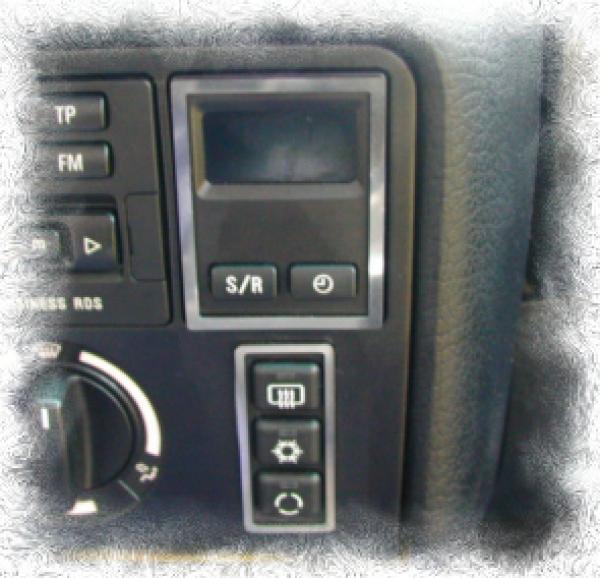 Surrounds for BC/Clock switch foglights -2pcs- fit for BMW 3er E36 Compact
