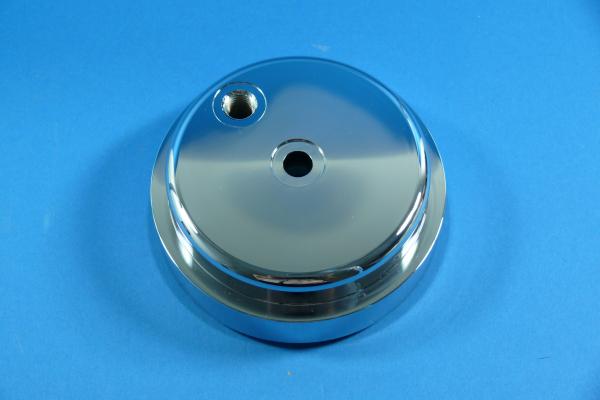 Ölfilterdeckel Aluminium chrom passend für BMW E30 E32 E34 E36 E46 Z3 Z4