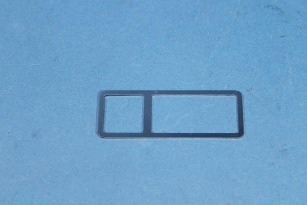 Hazard Switch Surround polished fit for BMW E46 / X5 / Z4