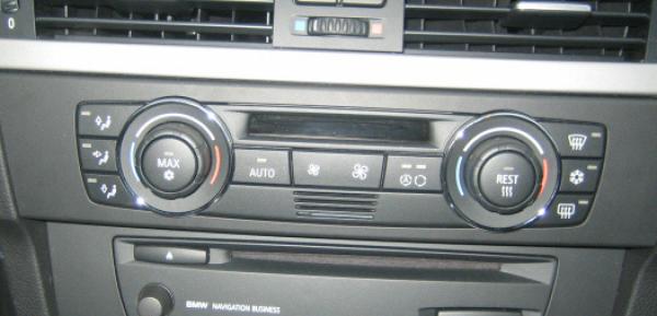 Surrounds for climate control chrome (2 pcs) fit for BMW E87 E90 E91 E92 E93