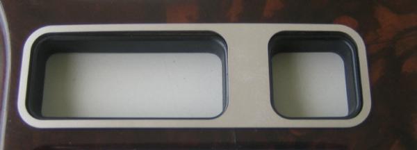 Hazard Switch Surround matted fit for BMW 5er E39 Sedan / Touring