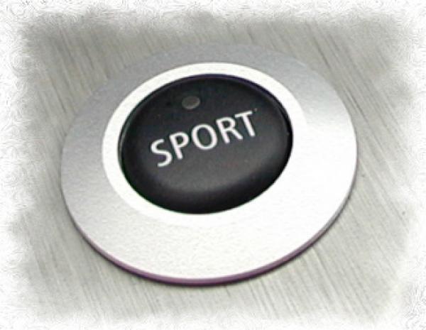 Ring Sportknopf Alu mattiert passend für BMW Z4