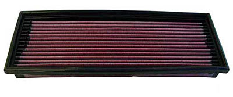 K&N Luftfilter passend für Audi 80/90 Fiat 124/131/132/Regata/Ritmo Ford Capri/Escort/Orion Opel Manta/Kadett/Ascona/Record Volvo 142/144/145/164, VW Käfer/Golf/Jetta/Caddy/Passat/Transporter/Bus