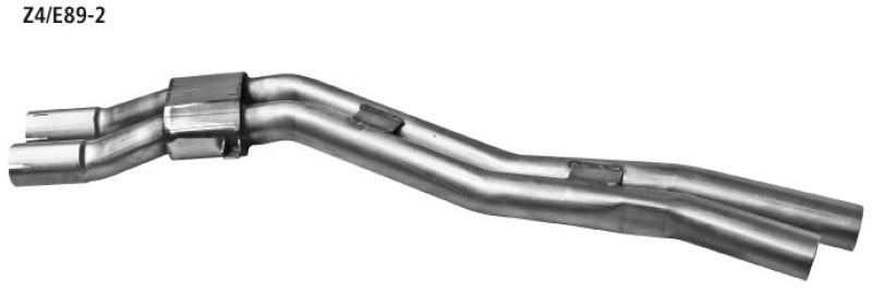 Bastuck Central silencer for 1 rear silencer BMW Z4 E89 6 cyl.