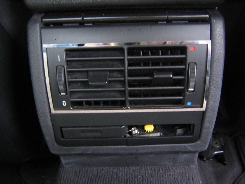 Defroster vents frame - back polished fit for BMW 5er E39 Sedan / Touring
