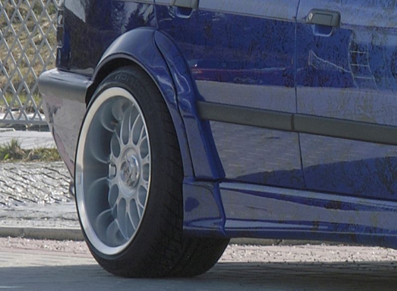 RIEGER widebody wheel arch II left rear fit for BMW 3er E36 Sedan