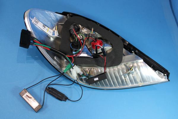 LED Rückleuchten klar schwarz passend für Mercedes SLK W171