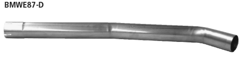 BASTUCK connecting pipe front fit for BMW 1er 123d