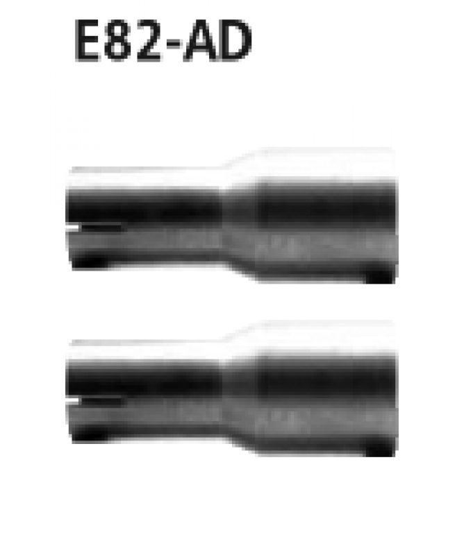 Bastuck Adapter kit complete series system on BMW E82