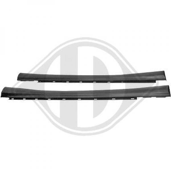 Side skirts 2pcs. fit for Mercedes W203 Sedan 00-04