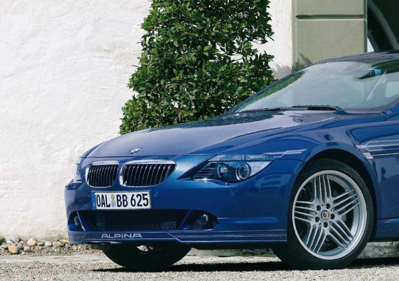 ALPINA Decor Set No. 1 GOLD complete fit for BMW 6er E63/E64 up to 08/2007