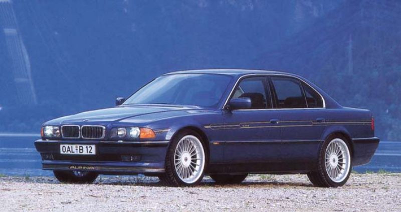 ALPINA Decor Set No.1 GOLD fit for BMW 7er E38 750iL-725tds