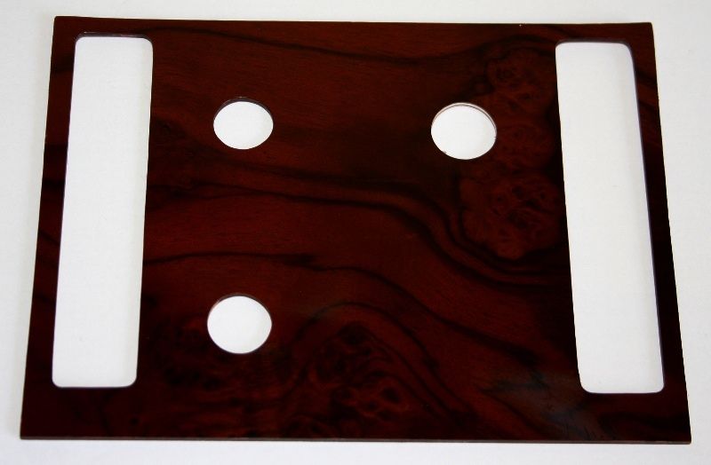 A/C front from burled wood fit for Mercedes R107/W107 -19-